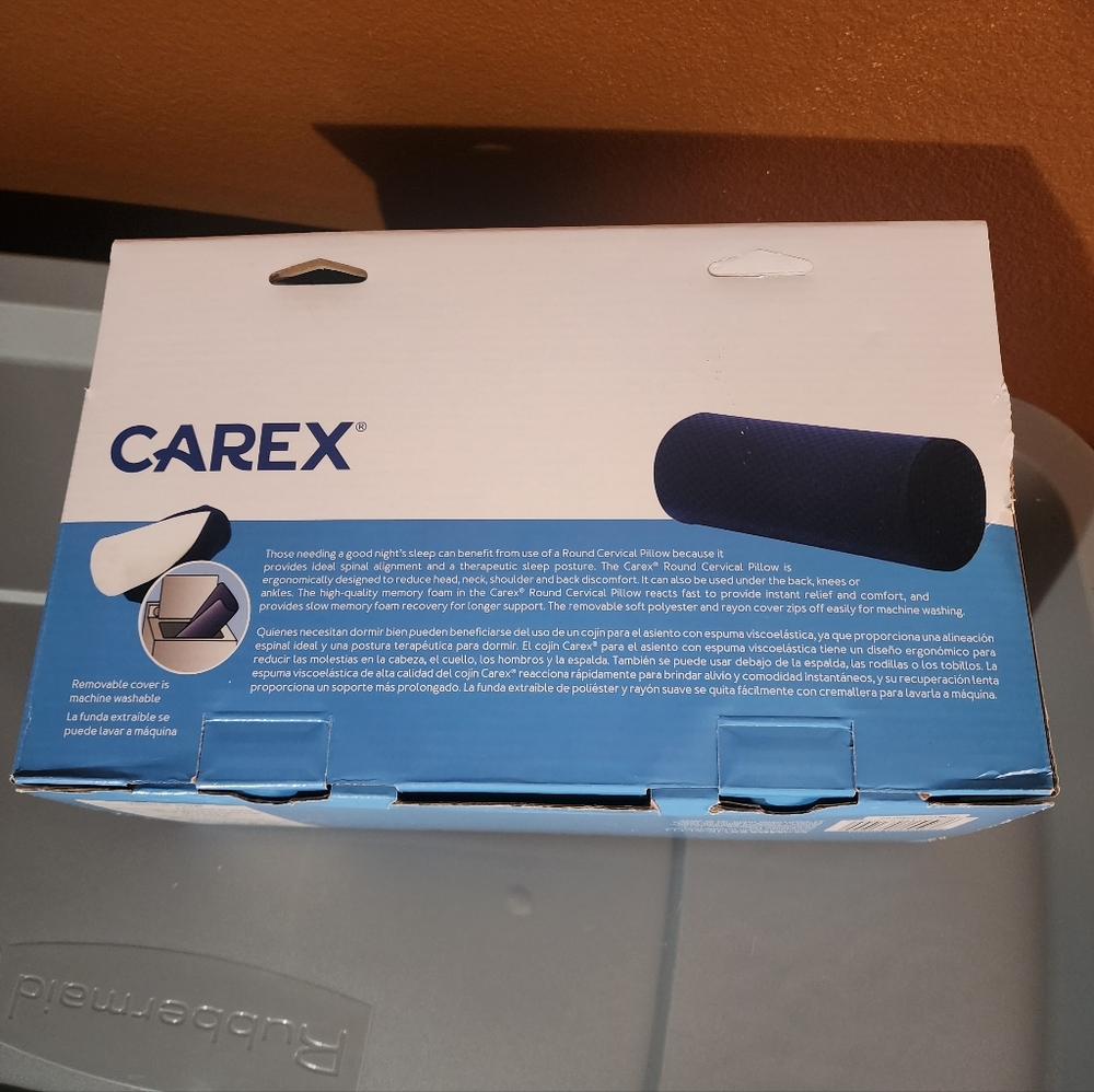 Carex Memory Foam Cervical Neck Pillow - Picture 5 of 6